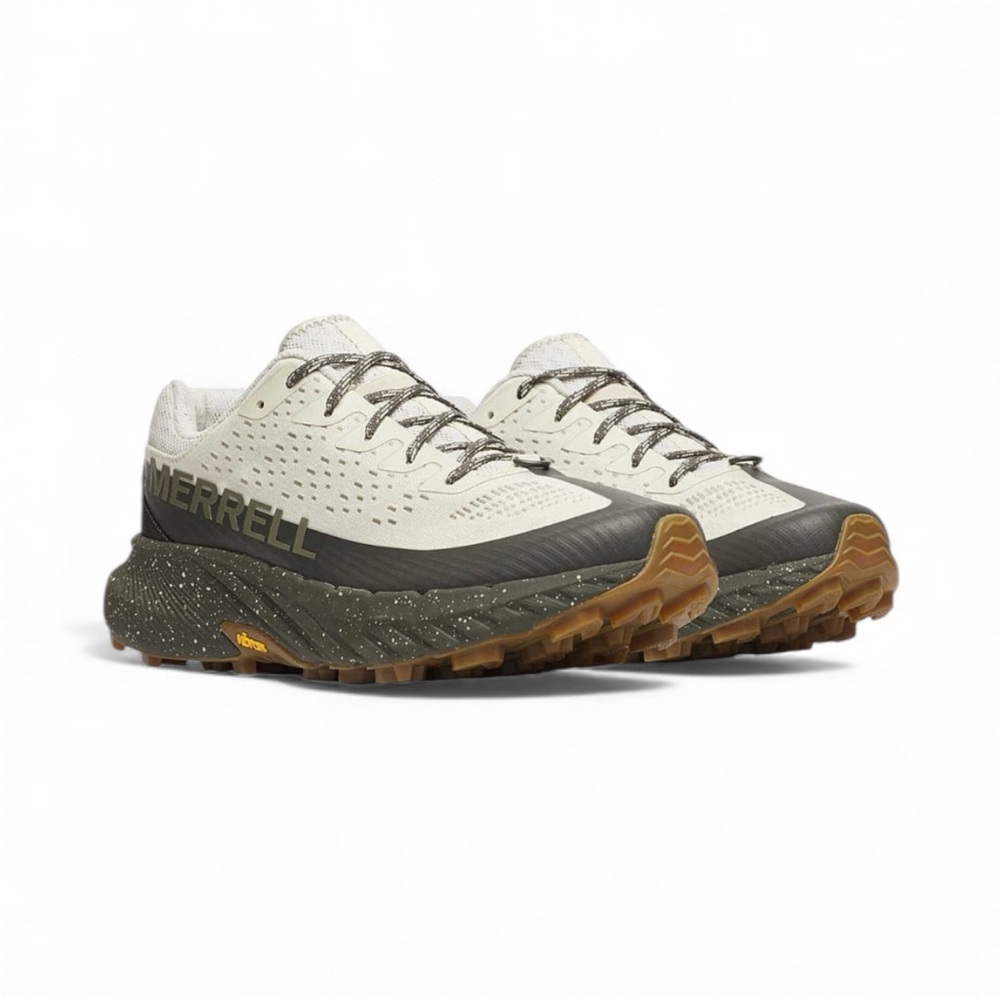 Merrell Men's Athletic Shoes - Cream and Black - Picture 3 of 5